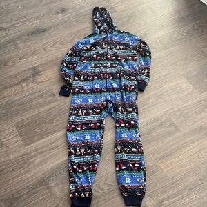 Cat & Jack Colorful Holiday Kids Footie